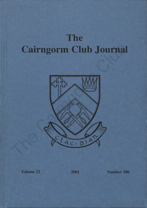 The Cairngorm Club Journal No 106 cover